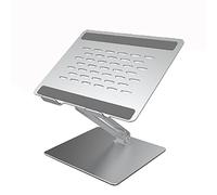 Zqxnt Laptop Stand Aluminium Alloy Notebook Holder Adjustable Rack Multi-Angle Folding Stand Heat Release For 7-17'' PC Tablet Aluminum Pc