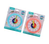 Zqxnt Learning Clock With Moveable Hands Children Early Learning Educational Clock For Kids Ages 3＋ Talking Learn To Tell Time Time Management For Children