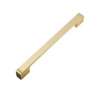 Zqxnt Long Square Wardrobe Knob Brass Cabinet Drawer Handle Cupboard Pulls Simple Furniture Decoration Easy to Installation Furniture Handles and Knob for Dressers Long Square
