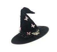 Zqxnt Luxury Witch Hat Vintages Look Fancy Dress Adult Costume Accessory For Stage Performances Role Playing Accessory