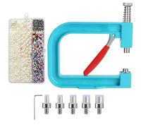 Zqxnt Manual Bead Setting Machine Pearls Setting Machine Beads Fixing Machines For Craft Decoration And Art Projects Beads Rivet Fixing Pearls For Shoes Clothes Bags Skirts