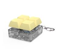Zqxnt Mechanical Keyboard Tester Switches Test Keychain Pendant With LED Light For Keyboard Switches Testing Stress Relief Toy