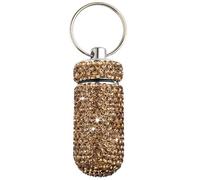 Zqxnt Medicals Pendnat Necklace Pilling Holder Sturdy Alloy Charm Practical and Portable Storage Pendant Daily Use Safe Alert Pendant