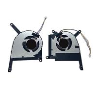 Zqxnt Metal CPU Cooling Fan For FA507RF FA507RC FX507ZC-ES53 Laptop Optimized Heat Dissipation Enhances Airflows Design