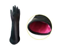 Zqxnt Pet Massage Gloves Resistant Efficient Pet Mitt Strong Toughness Grooming Glove Draw Dogs Cats Horses 13.7" 22.8" Resistant Gloves For Cats Dogs Bath Animal