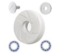 Zqxnt Pool Cleaner Idler Wheel Replacement Set Cleaner Spare Part Suitable For 180 280 With Ball Bearing And Screws Efficient Cleaning