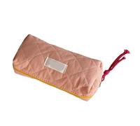 Zqxnt Portable Pen Case 7.5x3.5x2.4Inch Large Capacity Pencil Case Zippered Pen Pouches Makeup Bag for Girl Women Travel Simple Pen Holder