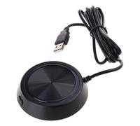 Zqxnt Portable USB Speakerphone Microphone With 3.5MM Cable For Computer/Laptop Conference Game Home Office Usb Conference Microphone