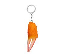 Zqxnt Simulated Food Keychain Animal Shaped Friend Family Decorative Design Ideal For Daily Essential PVC Keychain For Daily Use