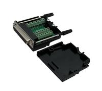 Zqxnt Solderless DB25 Female Board Module 25Pin Port Adapter For Terminals Connection And Transmission Integration