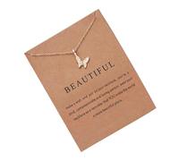Zqxnt Sturdy Aniaml Themed Pendant Necklace Includes Exquisite Card A Thoughtful Fashion Forward Modern Women Natural Pearls Jewelry