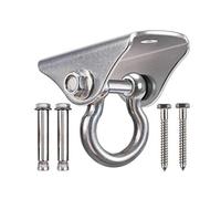 Zqxnt Suspension Hammock Spring Hanging High Capacity Heavy Duty Rotate Swing Hooks For Swing Chair
