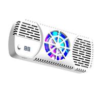 Zqxnt Tablet Coolers Semiconductor Fan Gaming And Live Stream Fast Cooling Pad Radiator Heatsink With LED Temperature Display Gaming Ice Cooling Semiconductor Radiator