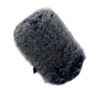 Zqxnt Upgrades Furry WindMuff For QUADCASTS Mic Furry Windscreen WindShield Long Lasts Performances WindMuff Cover Microphone Muffler