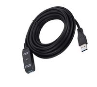 Zqxnt USB3.0 Extension Cord 5m/10m/15m/20m Active Repeaters Boosters High Bandwidth Data Transfer Printer Scanner Cable USB A Male To Female Repeaters Cable