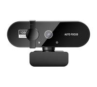 Zqxnt W66 USB Webcam With Auto Focused And Integrated Microphone For Students And Remote Office Workers