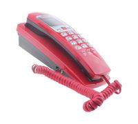 Zqxnt Wall Mountable Corded Phone With Caller Display Last Number Redial Multiple Color For Efficient Hotel Management