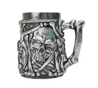 ZQXYXFUS Mug - Coffee Mugs - Wine Glass, 3D Personalized Stainless Steel Beer Mugs, Gifts for Boyfriends, Fathers