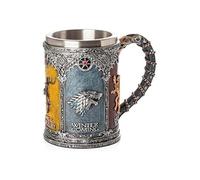 ZQXYXFUS Viking Beer Mug, Medieval Nordic Coffee Mugs, Drinking Glasses, Coffee/Drink/Juice 20oz Men's Gift