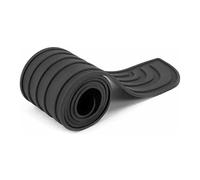 ZQYCD Car Rear Bumper Protector for Hyundai Bayon 2021-2026, Rubber Boot Sill Strip Tailgate Durable Anti-Scratch Trunk Scuff Guard Edge Accessories,104cm*9cm-A/Black