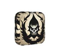 ZQYTGFDC Devil Satan Feminine Hygiene Pouch, 6 10 Pads Capacity, Small Organizer for Purse Handbag Suitcase, Gift for Girls Women