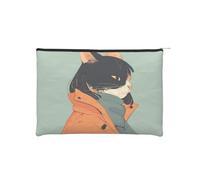 ZQYTGFDC Polka dots all over Women Zipper 8.9 x 6.5Inches Small Toiletry Organizer for Valentine's Day Friend Girlfriend Gifts, Personalized Avatar, One Size