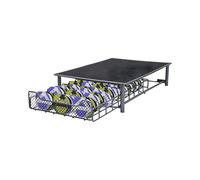 ZR Solutions 60 Coffee Pod Holder Grey, Pod Compatible Coffee Machine Stand, Pod Drawer Dispenser Storage drawer Bartesian Capsules Kitchen Storage Minimalist Space-Saving Non Slip Surface,Compatible