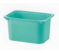 ZR Solutions TROFAST Plastic Storage Box - 42 x 30 x 23 cm - Compatible with IKEA Storage Units. Best storage Idea for Toys. (Turquoise)