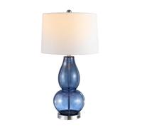 ZR98US Blue Gourd Table Lamp with USB Charging, Suitable for Multiple Spaces Set of 2