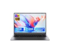 Zrasu 15.6 inch Laptop, Pentium Gold 6500Y, 16GB RAM 512GB SSD, Win11 Professional, 1080P Full HD WiFi 5 BT5.0 Laptop for Student Home