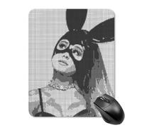 ZRCLXLVU Ariana cat girl grande Durable Base Use Mouse Pad Comfortable Smooth Surface Workstation Tasks Minimalist Flexible