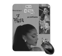 ZRCLXLVU Ariana cat girl grande Ultra-Thin Pad Reliable PC Hygienic Mouse Pad Tasks Lightweight Office Laptop Responsive