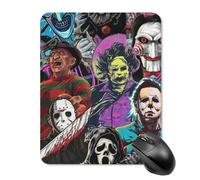 ZRCLXLVU Halloween horror movie Tracking Decorative Desktop Texture Home Tidy Mouse Pad Ultra-Thin Professional Base Support