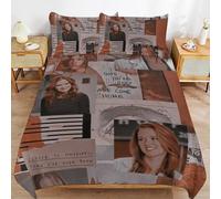 ZRCLXLVU Jackson avery Washable Fabric Lightweight Build Sleep Comfort Line Duvet Cover Sets Room Addition