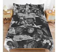 ZRCLXLVU Jacob elordi Durable Stitch Pattern Rest Comfort Feel Breathable Zip Fabric Duvet Cover Sets Nightly