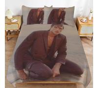 ZRCLXLVU Jacob elordi Light Feel Soft Touch Consistent Fabric Smooth Sleep Layer Duvet Cover Sets Comfort Kit