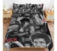 ZRCLXLVU Jacob elordi Soft Fit Comfort Handling Sleep Ready Texture Wrinkle Free Duvet Cover Sets Gift Idea