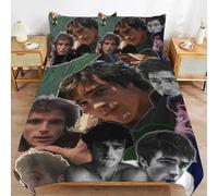 ZRCLXLVU Jacob elordi Streamlined Finish Soft Texture Durable Composition Zipper Side Duvet Cover Sets Night Use