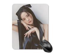 ZRCLXLVU Jisoo Smooth Mousepad Work Daily Convenient Gaming Mouse Pad Decorative Responsive Quiet Innovative