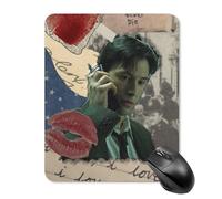 ZRCLXLVU Keanu reeves Ultra-Thin Pad Reliable PC Hygienic Mouse Pad Tasks Lightweight Office Laptop Responsive