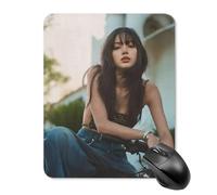 ZRCLXLVU Lisa Durable Base Use Mouse Pad Comfortable Smooth Surface Workstation Tasks Minimalist Flexible