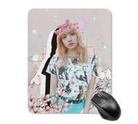 ZRCLXLVU Lisa Durable Decorative Stylish Desk Responsive Notebook Mouse Pad PC Flexible Mouse Minimalist