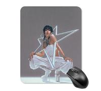 ZRCLXLVU Lisa Modern Desktop Hygienic Mouse Pad Anti-Slip Quiet Use Designers Decorative Desk