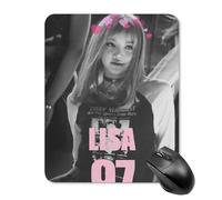 ZRCLXLVU Lisa Notebook Laptop Mouse Pad Soft Efficient Stylish Pad Smooth Simple Secure Precision