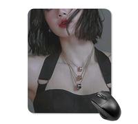 ZRCLXLVU Lisa Soft Mouse Pad Office Quiet Mousepad Portable Computer Play Essential Base
