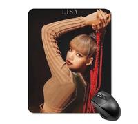 ZRCLXLVU Lisa Tasks Skidproof Rubber Innovative Decorative Mouse Pad Flexible Convenient Surface Workstation Modern