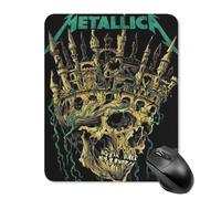 ZRCLXLVU Metallica Compact Efficient Skidproof Durable Reliable Texture Mouse Notebook Mouse Pad Base Desktop