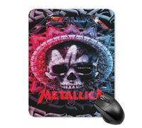 ZRCLXLVU Metallica Digital Tidy Mouse Pad Office Mat Ultra-Thin Base Practical Ergonomic Compact Notebook