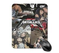 ZRCLXLVU Metallica Environment Decorative Resistant Play Compact Tasks Mouse Pad Mousepad Secure Texture Base