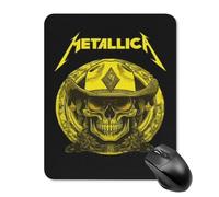 ZRCLXLVU Metallica Home Durable Computer Hygienic Use Texture Grip Play Mouse Pad Reliable Desktop